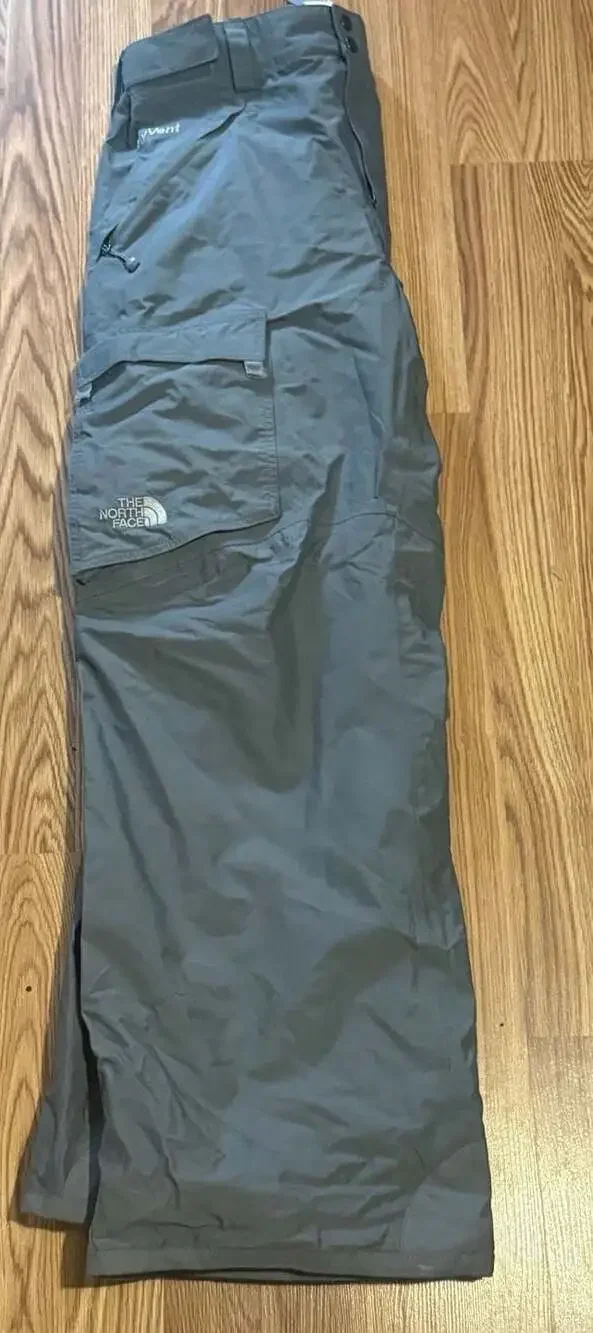 The North Face HyVent Ski Snowboard Pants Men's Size Large Gray